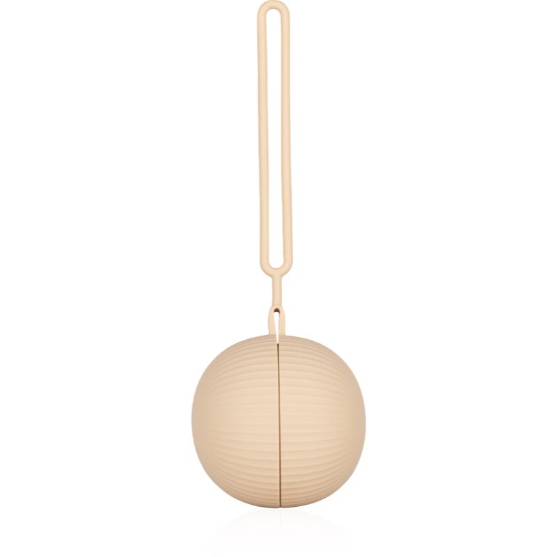 Petite&Mars Silicone Pacifier Holder Case 0m+ cutie pentru suzetă Desert Sand 1 buc