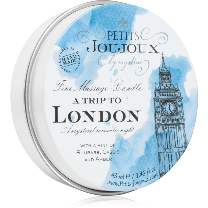 Petits JouJoux A trip to London lumânare de masaj 33 g