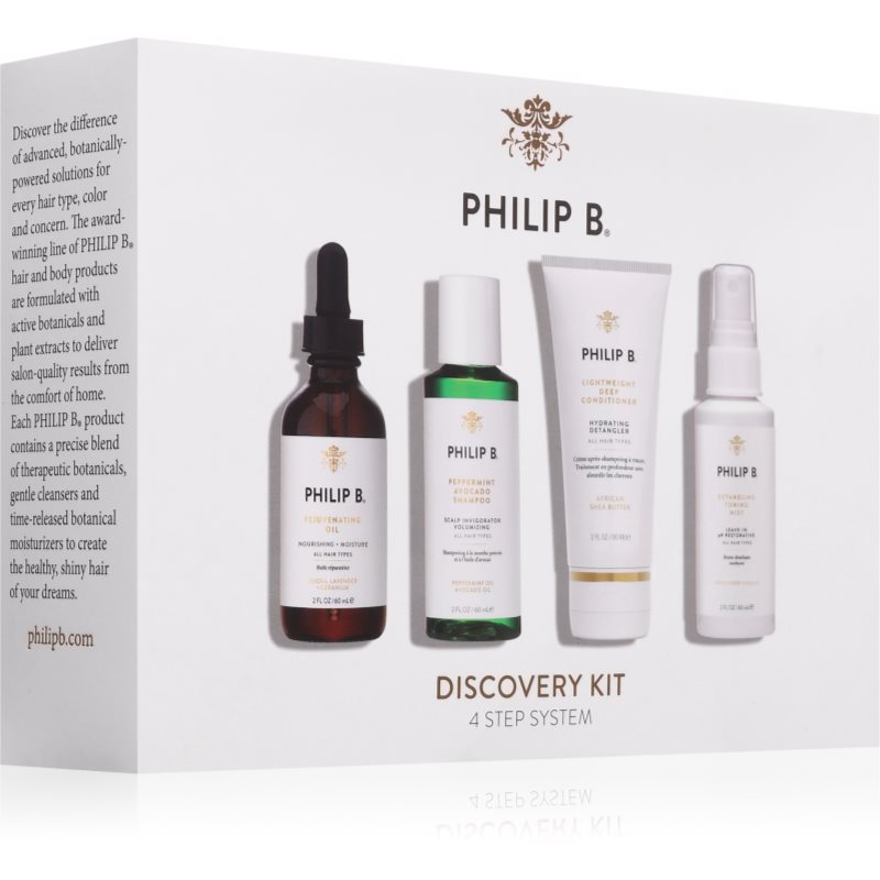 Philip B. 4 Step Discovery Kit set pentru păr - Imagine 1