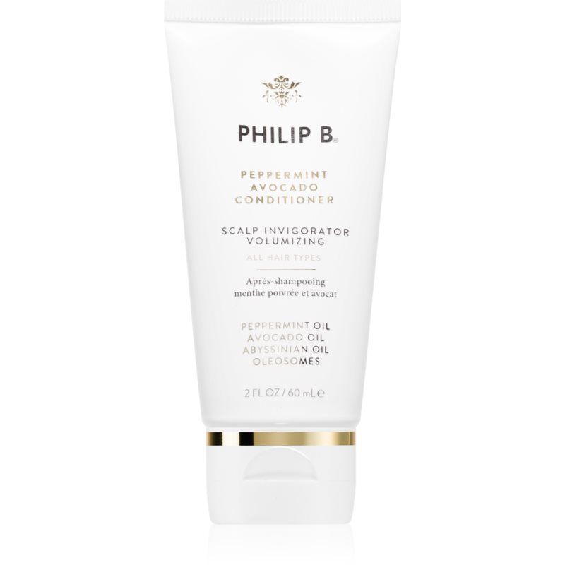 Philip B. Peppermint Avocado Conditioner balsam revigorant pentru păr 60 ml