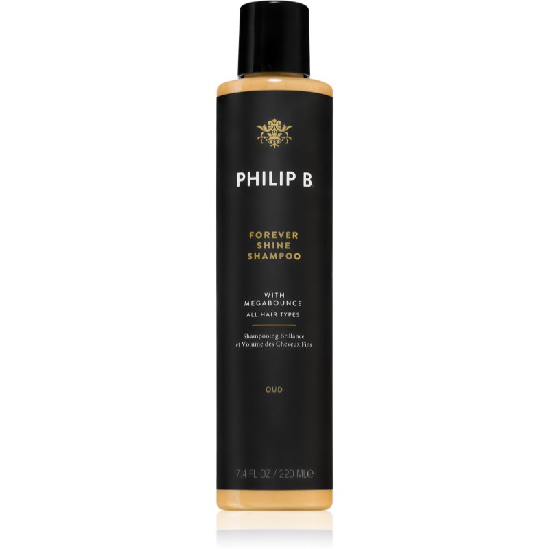 Philip B. Forever Shine sampon pentru indreptarea parului pentru un par stralucitor si catifelat 220 ml