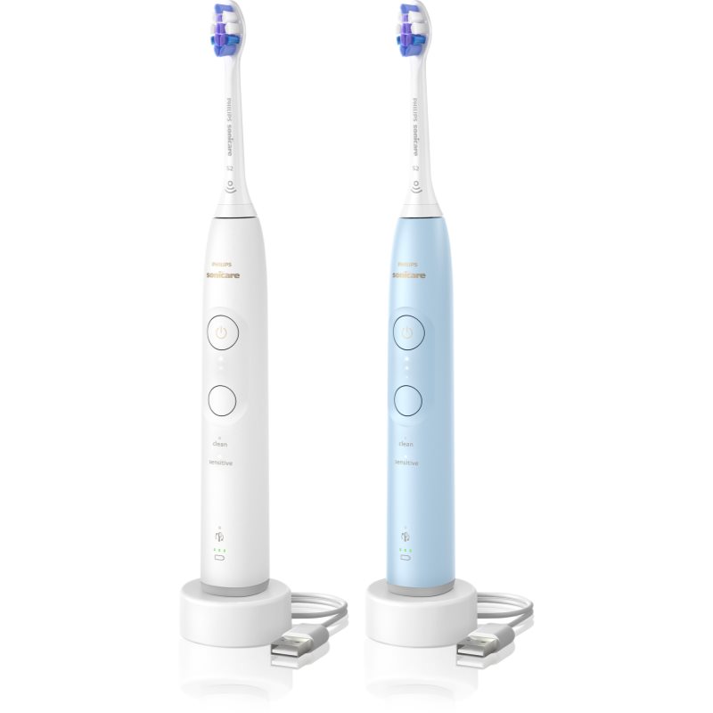 Philips Sonicare 6100 set pentru îngrijirea dentară 2 buc