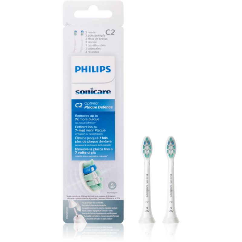 Philips Sonicare Optimal Plaque Defense Standard HX9022/10 capete de schimb pentru periuta de dinti 2 buc