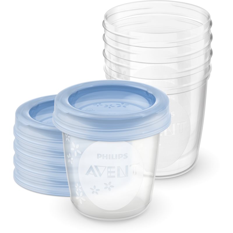 Philips Avent VIA SCF619/05 pahar cu capac 5x180 ml