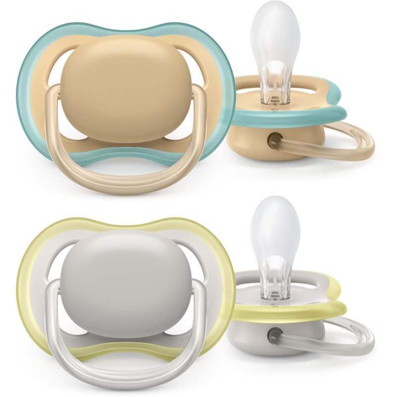 Philips Avent Ultra Air 0-6 m suzetă Neutral 2 buc