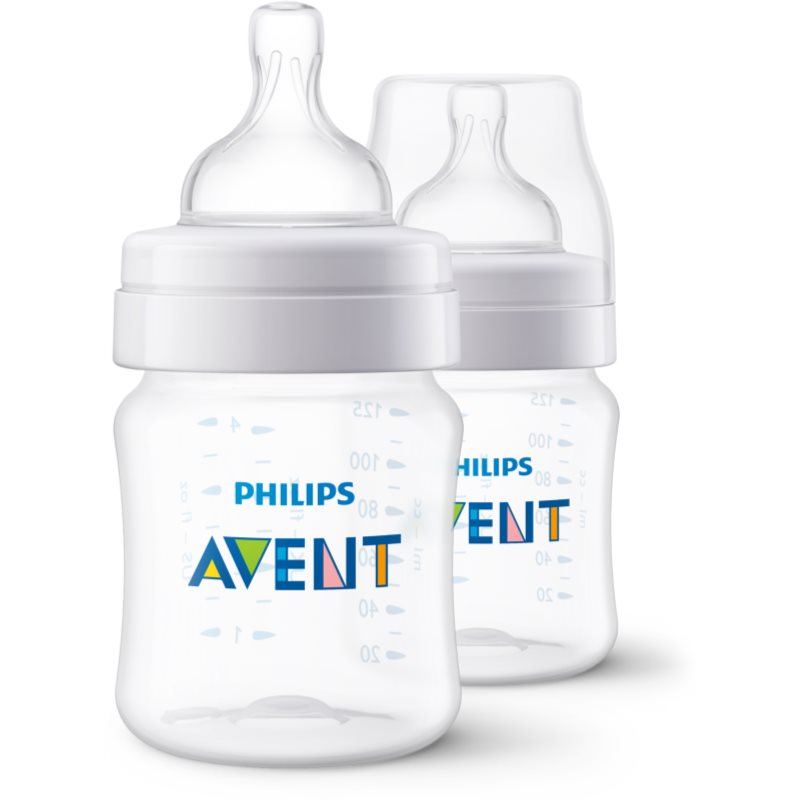 Philips Avent Anti-colic biberon pentru sugari anti-colici 0 m+ 2x125 ml