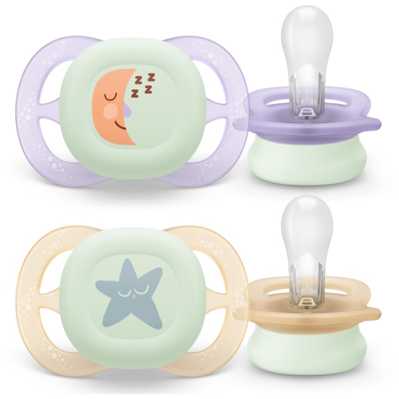 Philips Avent Ultrastart SCF075/17 0-2 m suzetă Girl 2 buc
