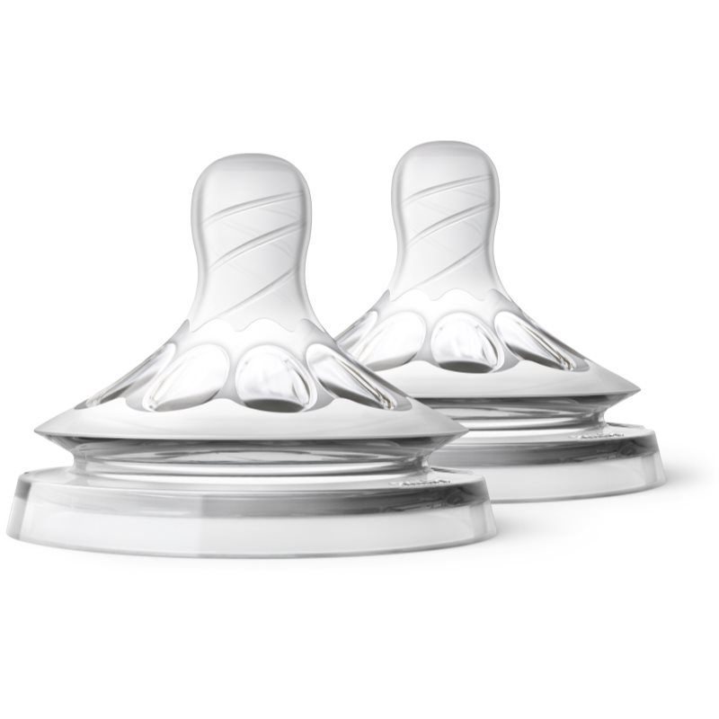 Philips Avent Natural SCF657/27 tetină pentru biberon First Flow 0 m 2 buc