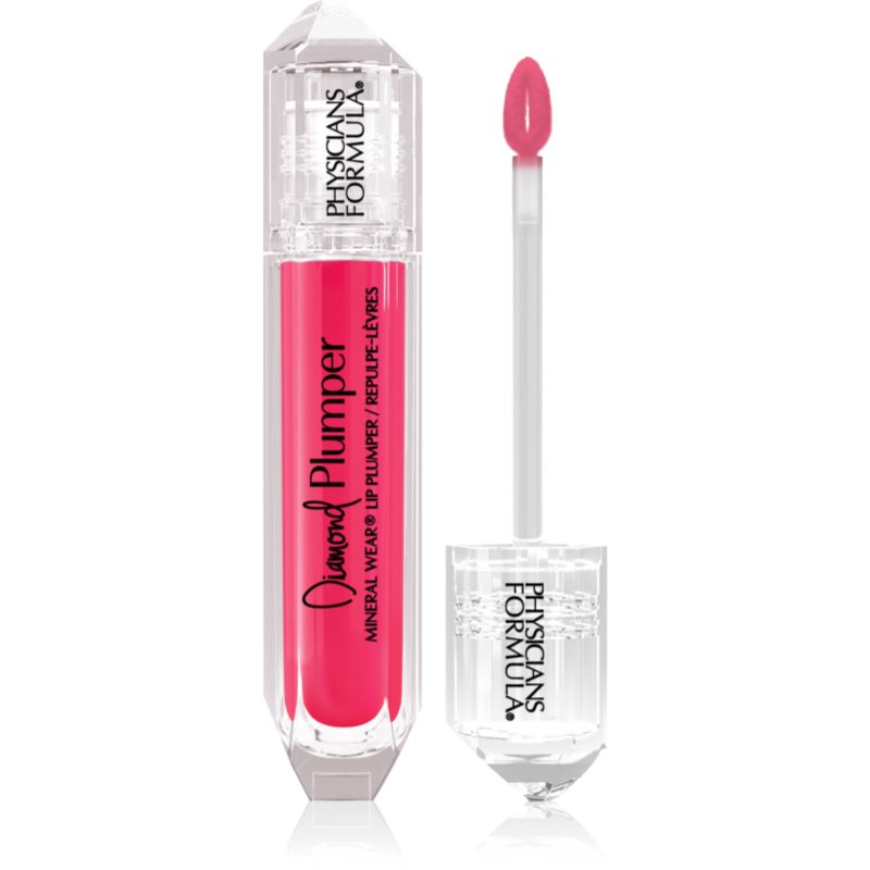 Physicians Formula Mineral Wear® Diamond Plumper luciu de buze pentru volum culoare Pink Radiant Cut 5 ml Physicians Formula Mineral Wear® Diamond Plumper luciu de buze pentru volum culoare Pink Radiant Cut 5 ml