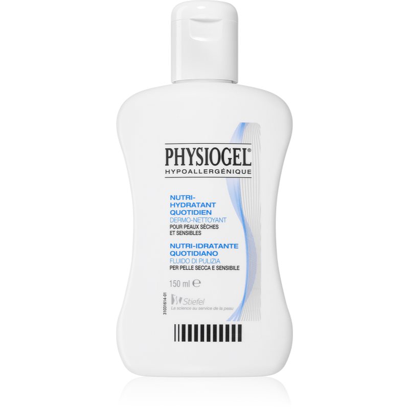 Physiogel Daily MoistureTherapy gel de curatare hidratant pentru tenul uscat 150 ml