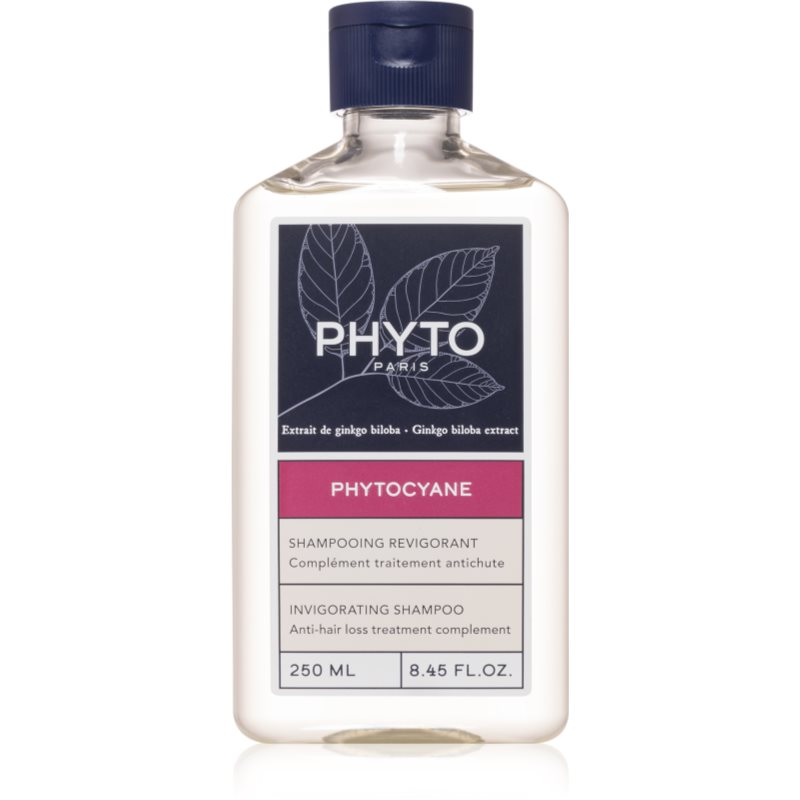 Phyto Phytocyane Invigorating Shampoo sampon de activare impotriva caderii parului 250 ml