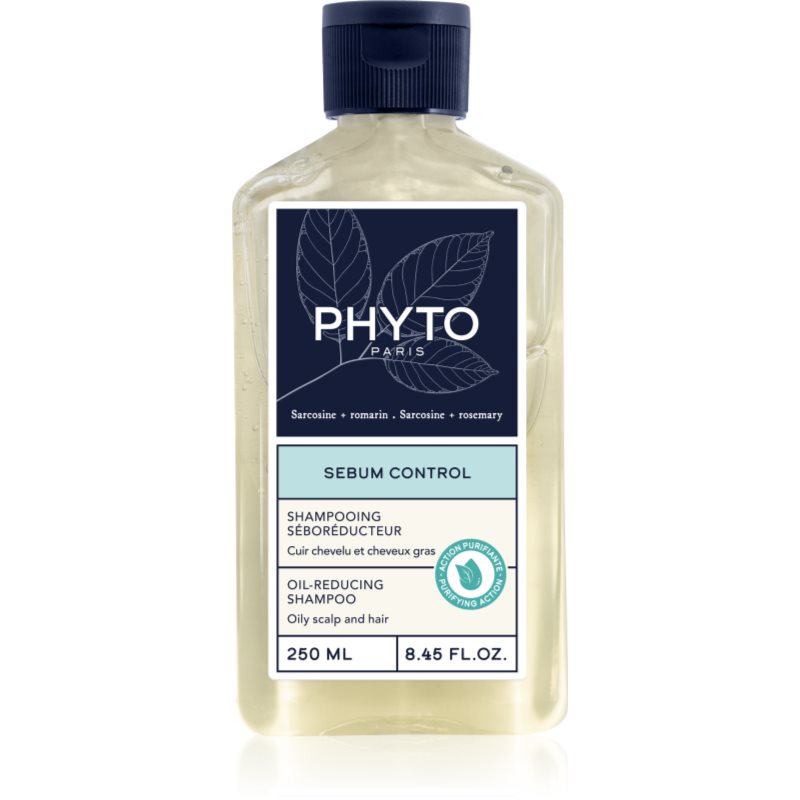 Phyto Sebum Control Oil-Reducing Shampoo șampon pentru scalp gras 250 ml