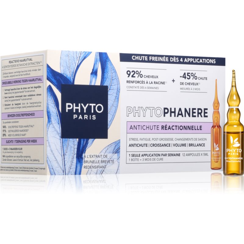 Phyto PhytoPhanere Reactive Hair Loss Treatment fiole impotriva caderii parului 12x5 ml