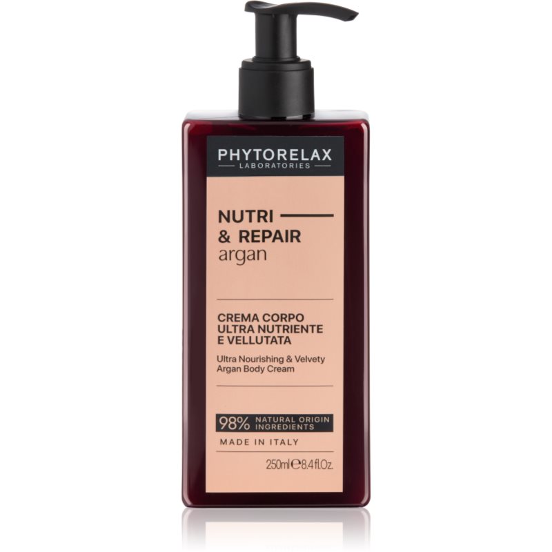 Phytorelax Laboratories Olio Di Argan cremă de corp regeneratoare cu ulei de argan 250 ml