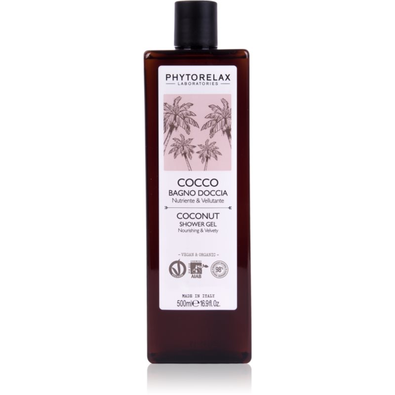 Phytorelax Laboratories Coconut gel de dus hranitor 500 ml