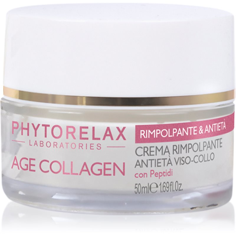 Phytorelax Laboratories Age Collagen crema anti-rid stralucitoare pentru fermitatea pielii 50 ml