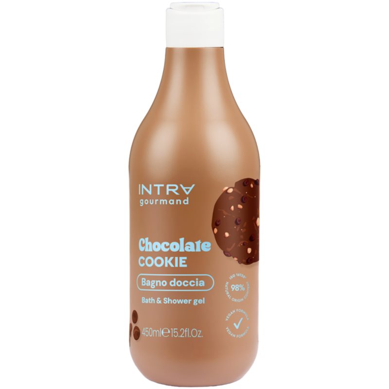 Phytorelax Laboratories Intra Gourmand Chocolate Cookie gel de dus si baie 450 ml