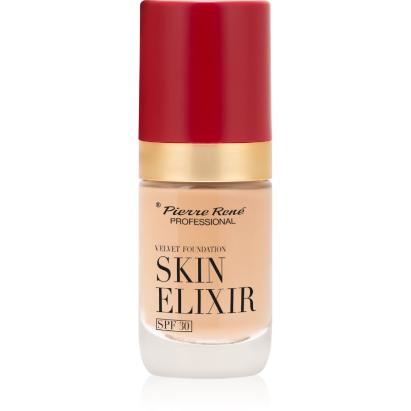Pierre René Velvet Effect make-up fin SPF 30 culoare no. 03 Vanilla Nude 25 ml