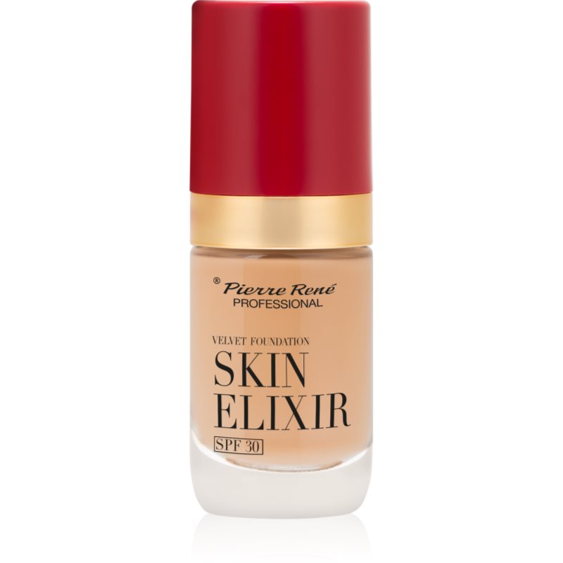 Pierre René Velvet Effect make-up fin SPF 30 culoare no. 05 Tan Nude 25 ml