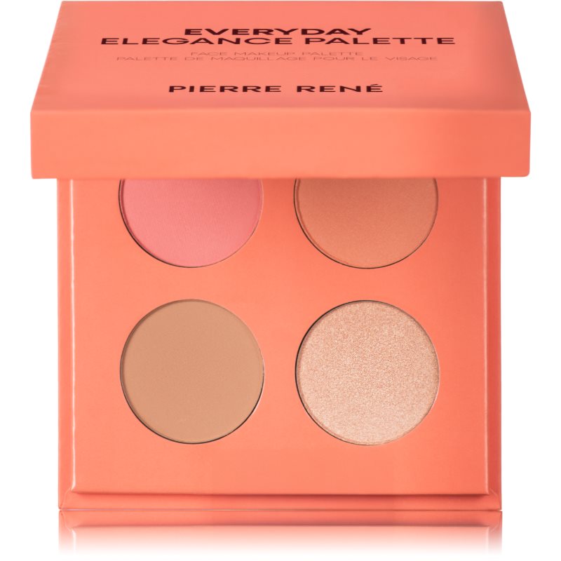Pierre René Everyday Elegance Palette paletă cu farduri de ochi culoare Coral 1 buc