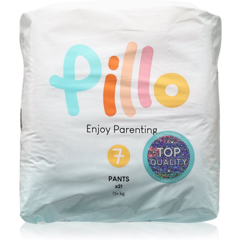 Pillo Premium Pants XXL Size 7 scutece de unică folosință tip chiloțel +15 kg 21 buc