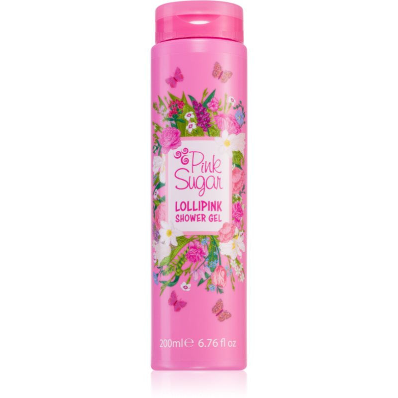 Pink Sugar Lollipink gel de duș mătăsos pentru femei 200 ml