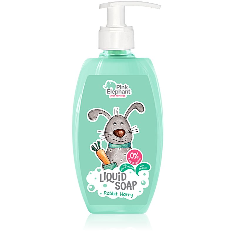 Pink Elephant Liquid Soap Rabbit Harry săpun lichid pentru copii 250 ml