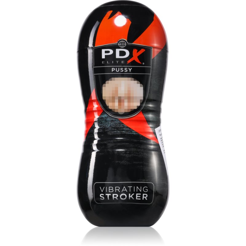 Pipedream PDX Elite Vibrating Pussy Stroker masturbator 1 buc