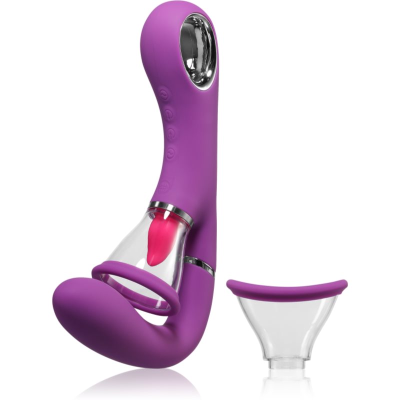 Pipedream Fantasy For Her Ultimate Pleasure vibrator cu stimularea clitorisului Purple 24,5 cm