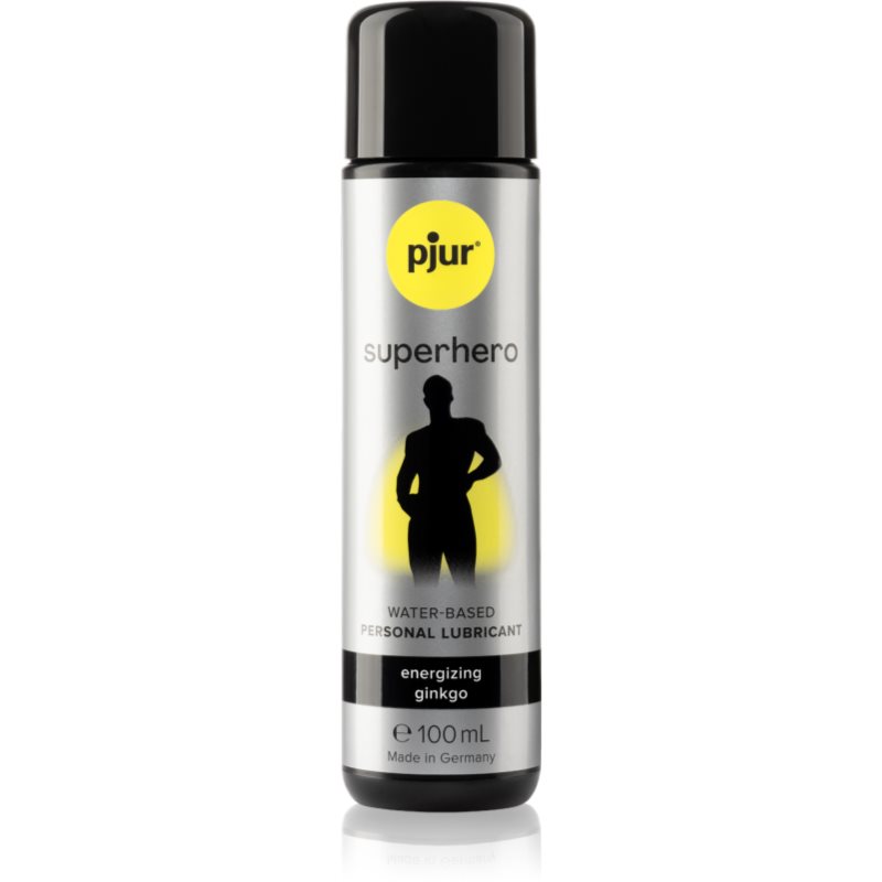 Pjur Superhero Energizing Glide gel lubrifiant 100 ml Pjur Superhero Energizing Glide gel lubrifiant 100 ml
