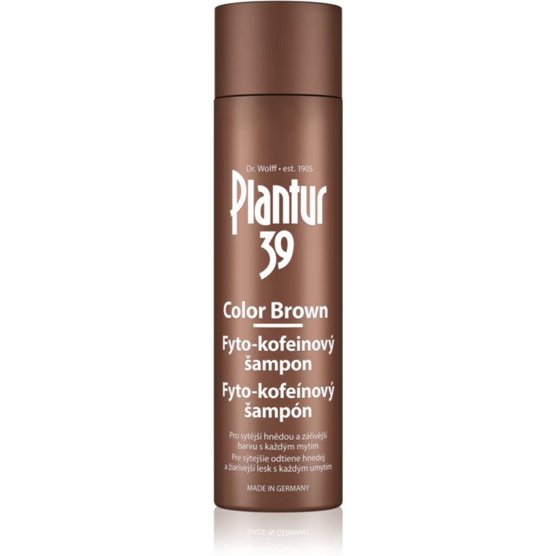 Plantur 39 Color Brown sampon pe baza de cafeina pentru nuante de par castaniu 250 ml