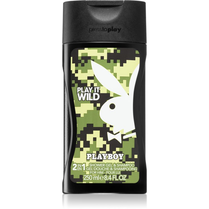 Playboy Play it Wild gel de duș pentru bărbați 250 ml