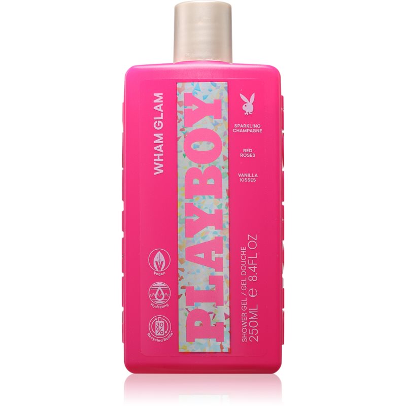Playboy Wham Glam gel de duș pentru femei 250 ml
