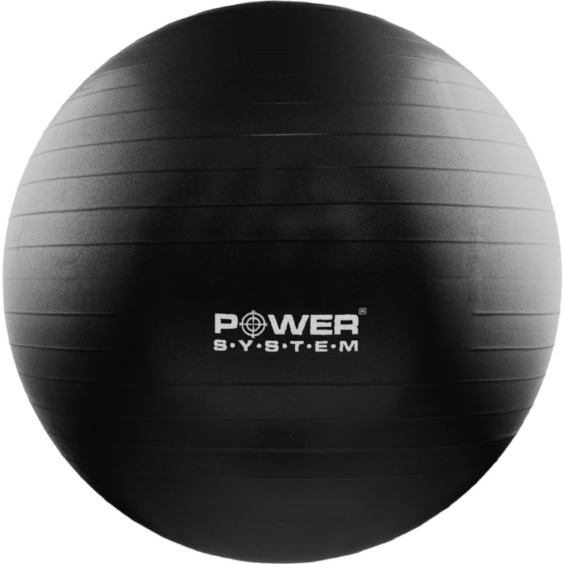 Power System Pro Gymball minge pentru gimnastică medicală culoare Black 85 cm