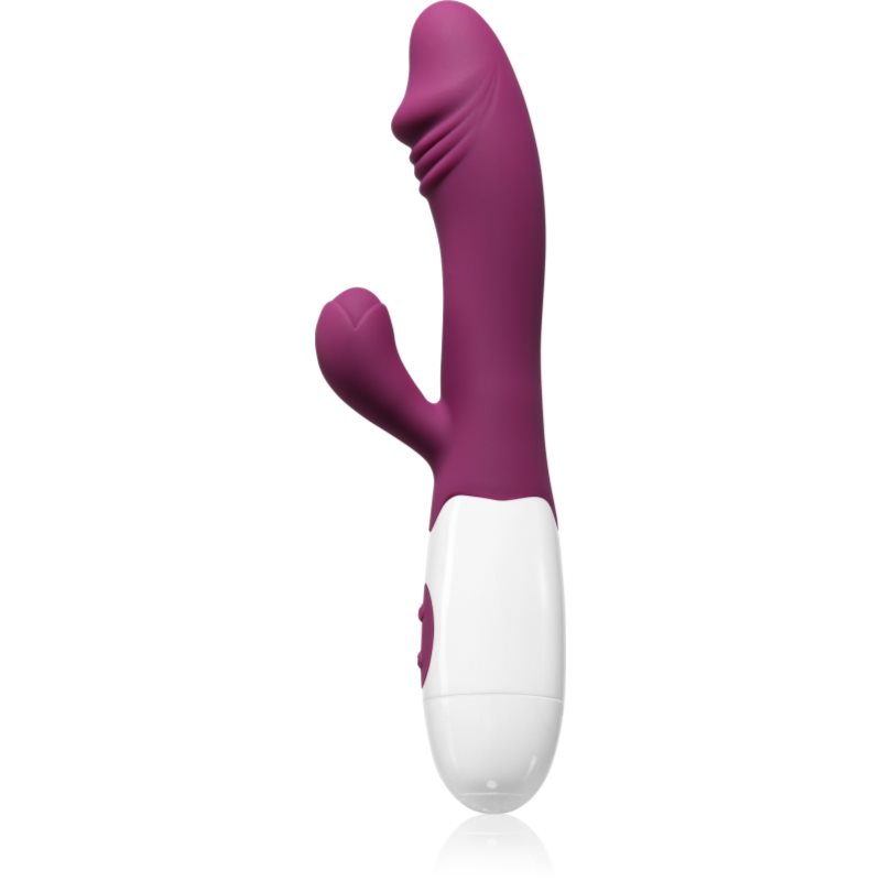 PRETTY LOVE Snappy Purple vibrator cu stimularea clitorisului 19 cm