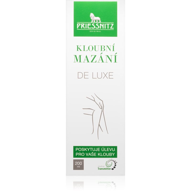 Priessnitz Joint Relief Gel De Luxe gel pentru masaj cu efect rece 200 ml