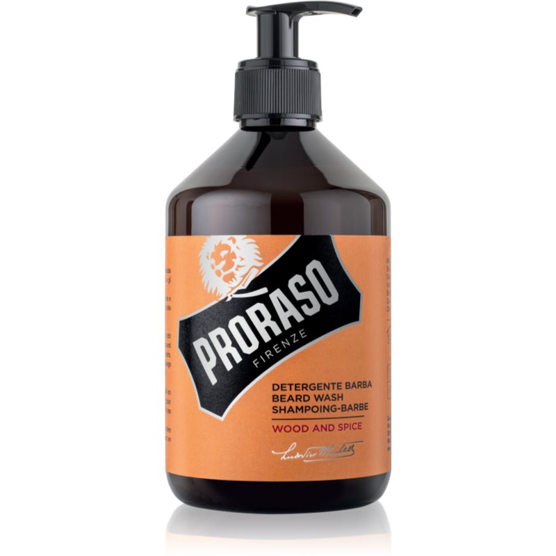 Proraso Wood and Spice șampon pentru barbă 500 ml