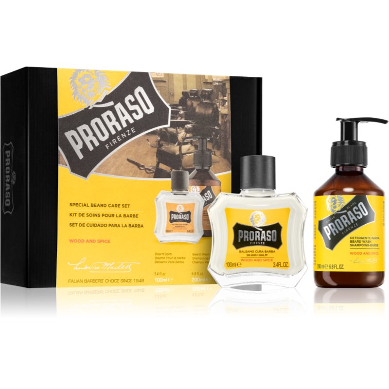 Proraso Set Beard Classic set cadou Wood and Spice pentru bărbați