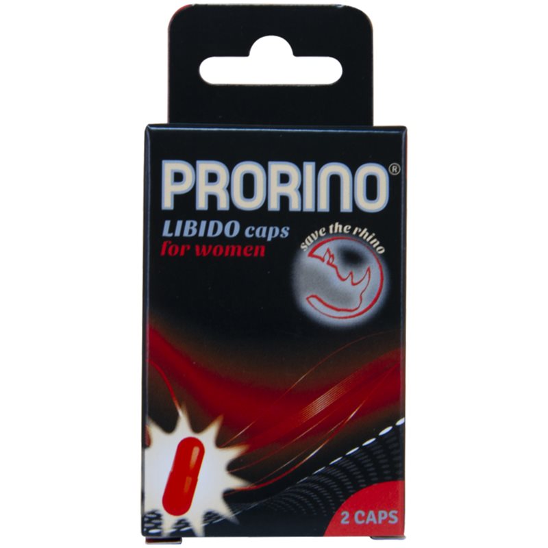 PRORINO Premium Libido Caps capsule pentru stimularea dorinței sexuale pentru femei 2 caps.
