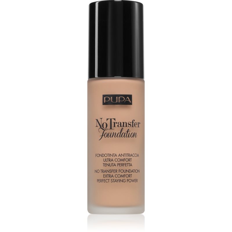 PUPA Milano No Transfer Foundation make up hidratant SPF 15 culoare Medium Beige 30 ml