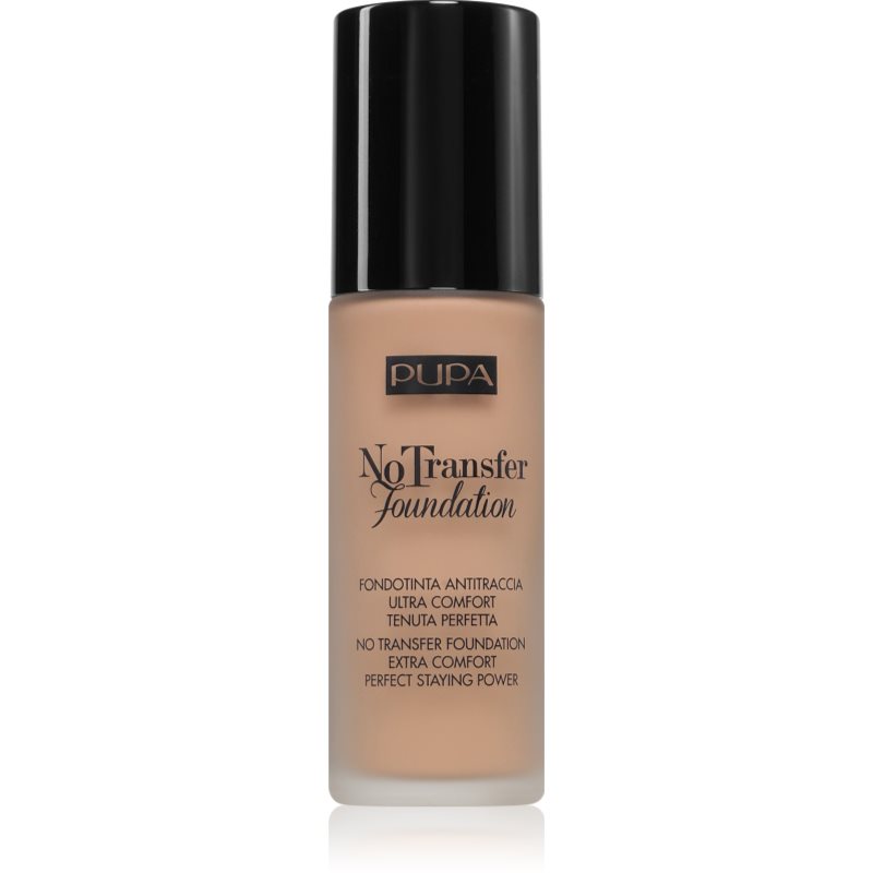 PUPA Milano No Transfer Foundation make up hidratant SPF 15 culoare Deep Beige 30 ml