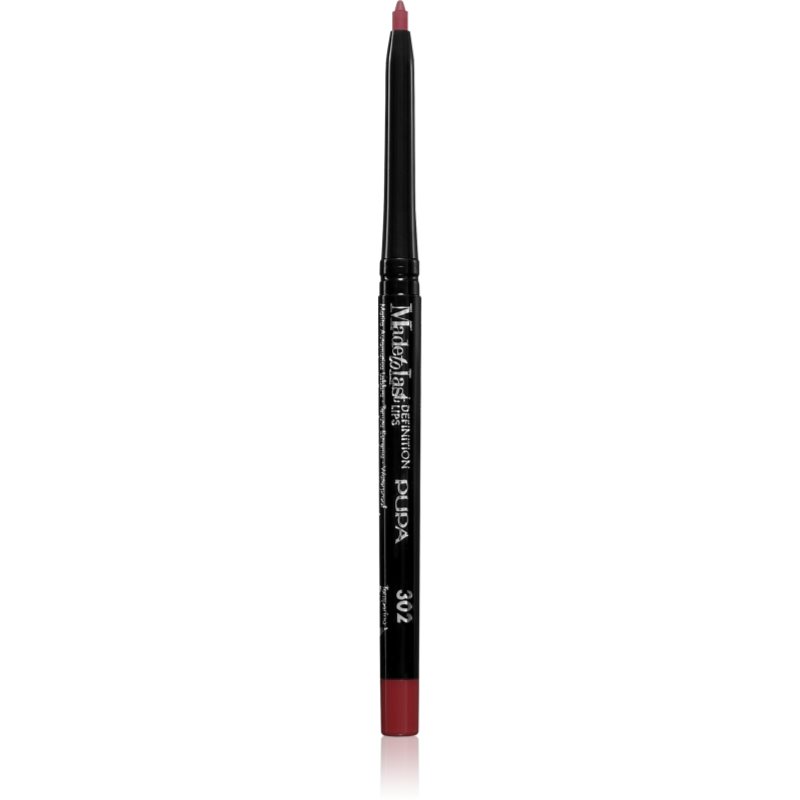 PUPA Milano Made to Last Definition Lips creion contur pentru buze, waterproof culoare 302 - Chic Burgundy 0.35 g
