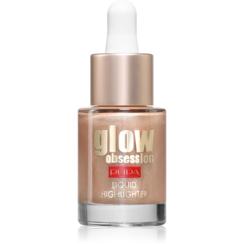 PUPA Milano Glow Obsession Liquid Highlighter iluminator lichid culoare 002 - Moon Light 13.5 ml