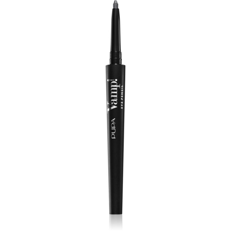 PUPA Milano Vamp! Eye Pencil creion dermatograf waterproof 2 in 1 culoare 101 Rockstar Grey 0.35 g