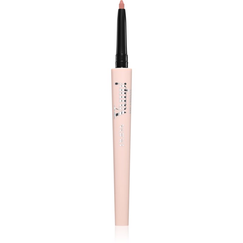 PUPA Milano Vamp! Lip Pencil creion contur pentru buze, waterproof 2 in 1 culoare 001 Light Rose 0.35 g