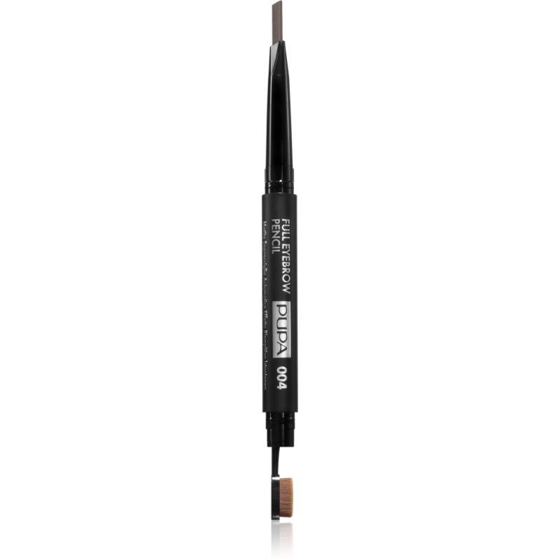 PUPA Milano Full Eyebrow Automatic Pencil creion pentru sprancene culoare 004 - Extra Dark 0.2 g