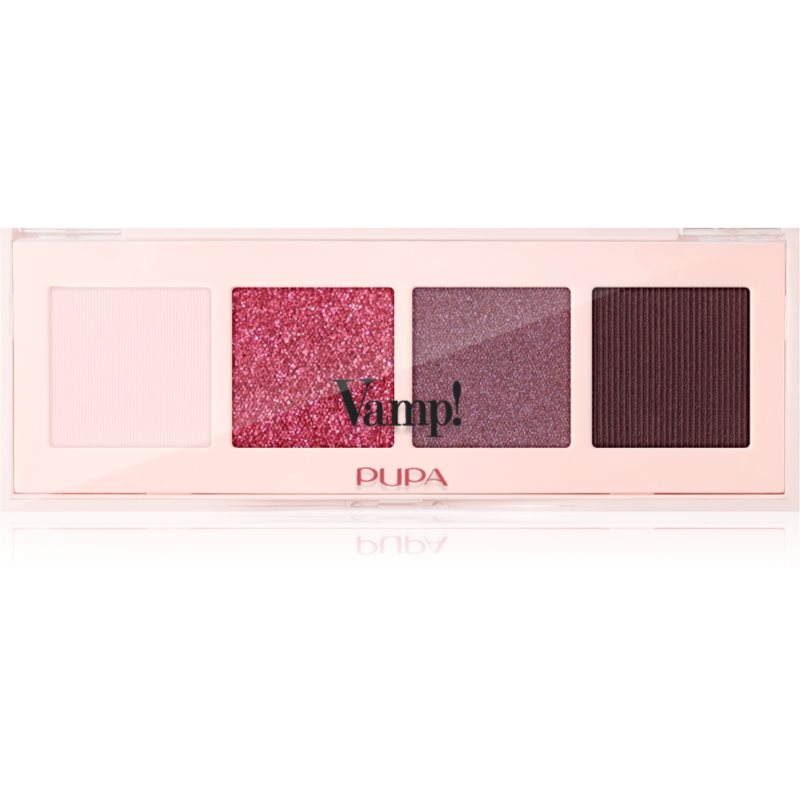 PUPA Milano Vamp! Eyeshadow Palette paletă cu farduri de ochi 004 Vibrant Plum 5.2 g