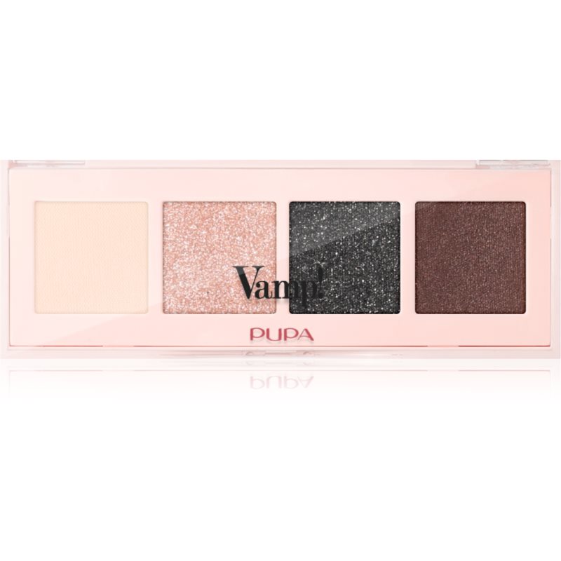 PUPA Milano Vamp! Eyeshadow Palette paletă cu farduri de ochi 006 Deep Nude 5.2 g