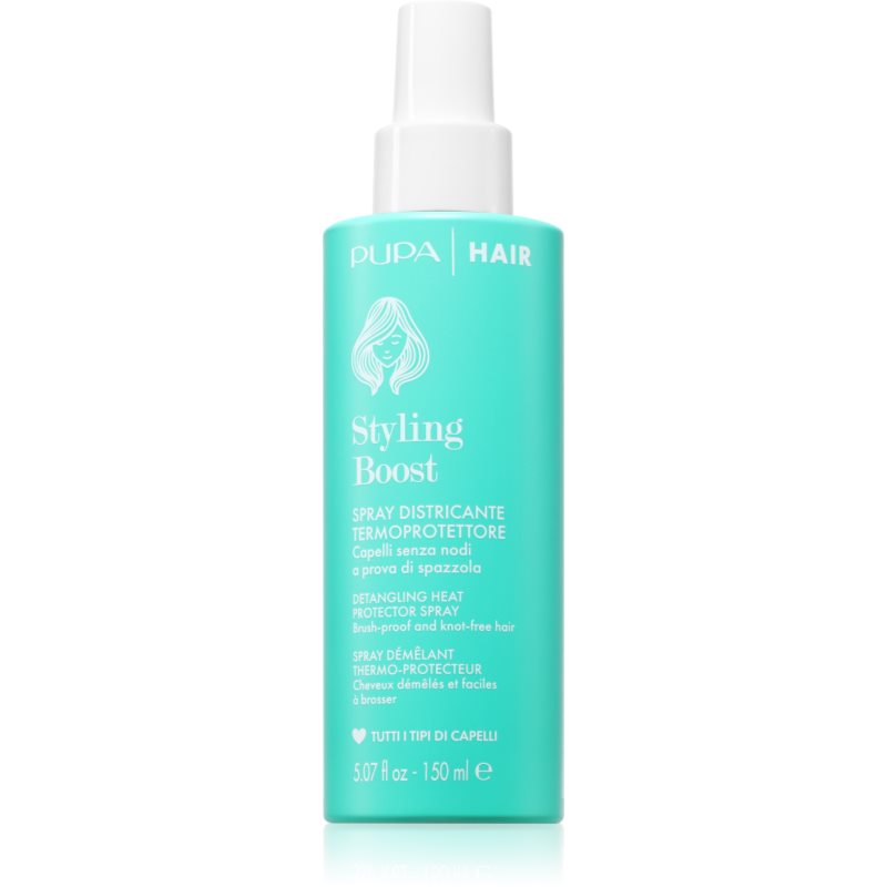 PUPA Milano Styling Boost Heat Protection spray protector pentru modelarea termica a parului 150 ml