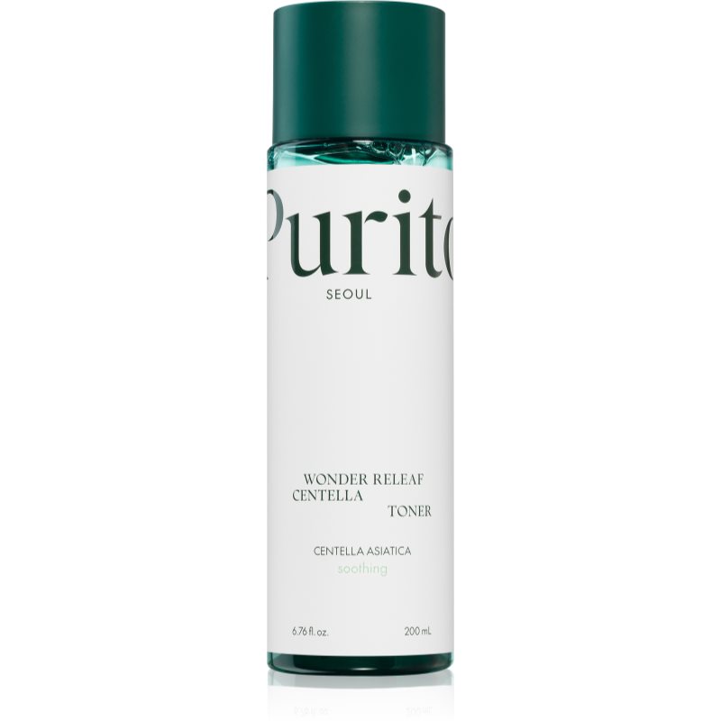 Purito Wonder Releaf Centella Toner tonic hidratant pentru a calma si intari pielea sensibila 200 ml